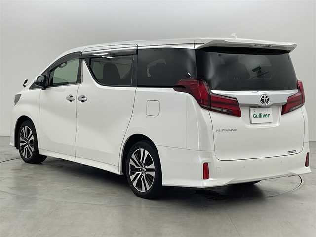 トヨタ アルファード S Cパッケージ 福岡県 2023(令5)年 3.5万km ホワイトパールクリスタルシャイン ワンオーナー　/ツインムーンルーフ/１２．１型後席モニター　/純正９型ディスプレイオーディオ/バックカメラ　/デジタルルームミラー　/トヨタセーフティセンス　/レーダークルーズコントロール　/コーナーセンサー　/衝突被害軽減ブレーキ　/レーンキープ　/ブラインドスポットモニター　/アクセル踏み間違い防止　/ＭＴモード付き　/両側電動スライドドア　/パワーシート　/シートヒーター／ベンチレーション　/ステアリングヒーター　/パワーバックドア　/３眼ＬＥＤヘッドライト