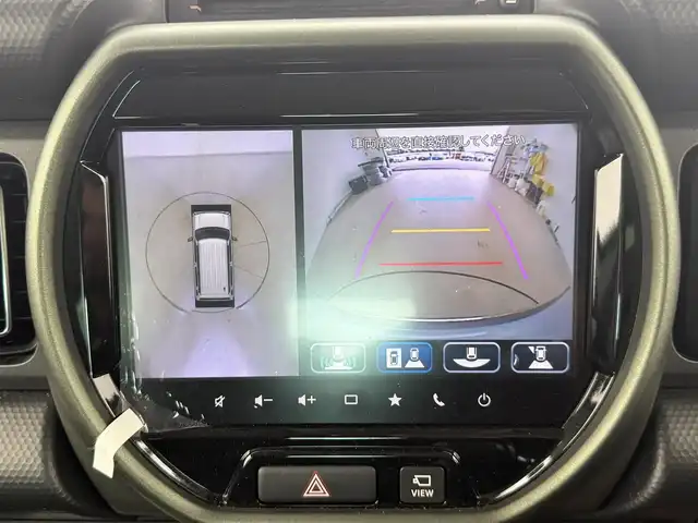 スズキ ハスラー タフワイルド 愛知県 2024(令6)年 0.5万km オフブルーメタリック/ブラック 2トーン スズキセーフティーサポート/レーダークルーズコントロール/純正9インチナビ/・フルセグTV/・Bluetooth/・Applecarplay/・CD/DVD/全方位カメラ/シートヒーター（D/N）/革巻きステアリング/ステアリングリモコン/LEDヘッドライト/フォグランプ