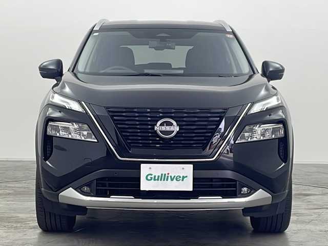 日産 エクストレイル G e－4ORCE 群馬県 2025(令7)年 0.2万km ダイヤモンドブラック ニッサンコネクトナビ/前方ドライブレコーダー/全席シートヒーター/パーキングアシスト/プロパイロット/Bluetooth/USB端子/ワイヤレス充電/LEDヘッドライト/アラウンドビューモニター/メモリ付パワーシート/電動リアゲート/デジタルインナーミラー/純正フロアマット/純正AW
