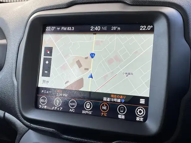 クライスラー・ジープ ジープ レネゲード トレイルホーク 長野県 2019(令1)年 5.7万km グレー ・1オーナー /・Uconnectナビ /・AppleCarPlay /・バックカメラ /・LKA /・BSM /・クルーズコントロール /・フルセグTV /・パークセンサー /・純正前後ドライブレコーダー /・LEDヘッドライト＆フォグ /・ETC2.0 /・スマートキー /・純正ドアバイザー