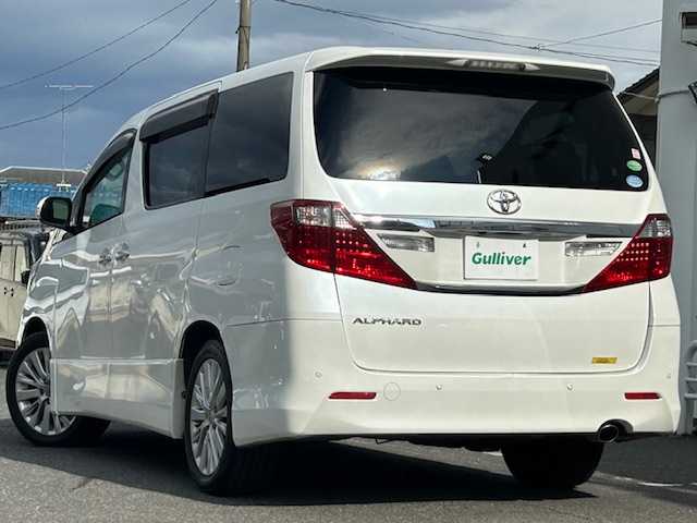 トヨタ アルファード 240S 東京都 2013(平25)年 10.8万km ホワイトパールクリスタルシャイン ワンオーナー/純正HDDナビ【AM/FM/BT/CD/DVD】/両側パワースライドドア/純正フリップダウンモニター/サンルーフ/横滑り防止装置/純正ETC/純正AW18インチ/純正フロアマット/USB入力端子/オートライト/保証書/取扱説明書/スペアキー×1