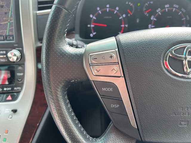 トヨタ アルファード 240S 東京都 2013(平25)年 10.8万km ホワイトパールクリスタルシャイン ワンオーナー/純正HDDナビ【AM/FM/BT/CD/DVD】/両側パワースライドドア/純正フリップダウンモニター/サンルーフ/横滑り防止装置/純正ETC/純正AW18インチ/純正フロアマット/USB入力端子/オートライト/保証書/取扱説明書/スペアキー×1