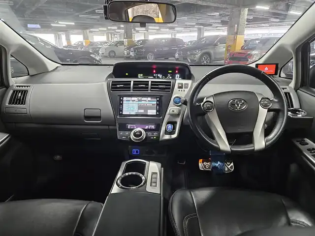 トヨタ プリウス α G ツーリングセレ スカイライトP 長崎県 2011(平23)年 4.8万km ブラック 〇パノラマルーフ/〇純正ナビ/〇フルセグTV/〇バックモニター/〇ビルトインETC/〇ドライブレコーダー/〇クルーズコントロール/〇SRSエアバッグ/〇LEDヘッドランプ/〇オートライト/〇革巻きステアリングホイール/〇ステアリングスイッチ/〇レザー調シートカバー付/〇シートバックポケット/シートリフター/〇純正17インチアルミホイール/〇モデリスタフロントスポイラー/〇スマートエントリー/スタートシステム/〇スペアキー/〇禁煙車