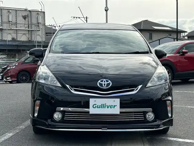 トヨタ プリウス α G ツーリングセレ スカイライトP 長崎県 2011(平23)年 4.8万km ブラック 〇パノラマルーフ/〇純正ナビ/〇フルセグTV/〇バックモニター/〇ビルトインETC/〇ドライブレコーダー/〇クルーズコントロール/〇SRSエアバッグ/〇LEDヘッドランプ/〇オートライト/〇革巻きステアリングホイール/〇ステアリングスイッチ/〇レザー調シートカバー付/〇シートバックポケット/シートリフター/〇純正17インチアルミホイール/〇モデリスタフロントスポイラー/〇スマートエントリー/スタートシステム/〇スペアキー/〇禁煙車