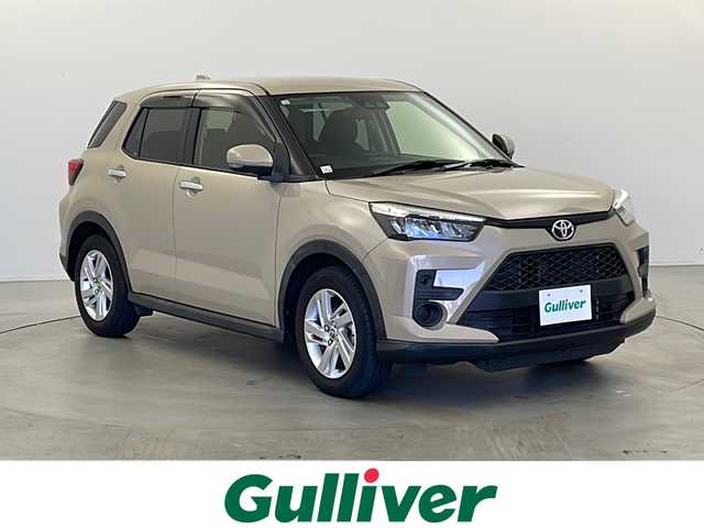 トヨタ ライズ G 栃木県 2020(令2)年 2.4万km ナチュラルベージュマイカM 純正ディスプレイオーディオ/フルセグTV/バックカメラ/スマートアシスト/ブラインドスポットモニター/ステアリングスイッチ/ETC/コーナーセンサー/純正フロアマット/LEDオートライト/スマートキー/スペアキー/アイドリングストップ