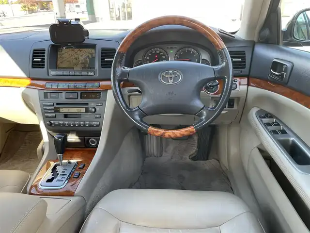 トヨタ マークⅡ グランデ G 静岡県 2001(平13)年 6.6万km ダークグレーマイカM 純正DVDメーカーナビ/純正16インチアルミホイール/レザーシート/前席パワーシート/ウッドコンビハンドル/HIDヘッドライト/キーレス/新車時保証書/取扱説明書