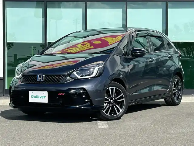 ホンダ フィット e:HEV RS 和歌山県 2023(令5)年 1.1万km メテオロイドグレーメタリック 純正ディスプレイオーディオ/バックカメラ/衝突軽減ブレーキ/横滑り防止機能/レーンキープアシスト/コーナーセンサー/レーダークルコン/ドライブレコーダー/ビルトインETC/電動パーキング/オートホールド/LEDヘッドライト/オートライト/ハーフレザーシート/プッシュスタート/スマートキー/純正AW