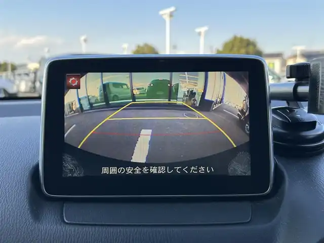 マツダ デミオ XD 群馬県 2016(平28)年 4.3万km ディープクリスタルブルーマイカ 純正SDナビ/（Bluetooth/SD/USB/AM/FM）/バックカメラ/クルーズコントロール/前進時スマートシティブレーキサポート/前進時AT誤発進抑制制御/プッシュスタート/シートヒーター/ステアリングリモコン/アイドリングストップ/ETC/社外サスペンション/社外16インチアルミホイール/保証書/取扱説明書