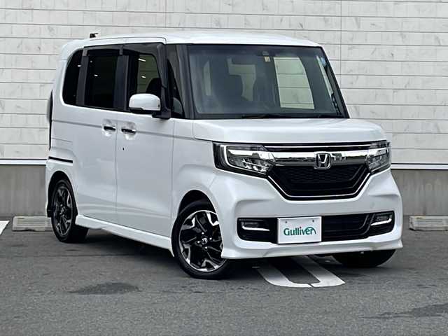 ホンダ,Ｎ－ＢＯＸカスタム,G・Lターボホンダセンシング,純正ナビ 両側