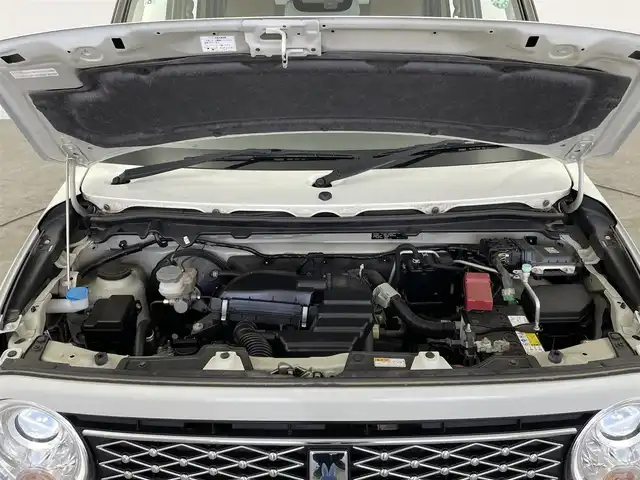 スズキ ラパン モード 大分県 2019(令1)年 2.8万km ピュアホワイトP 衝突軽減ブレーキ/社外HDDナビゲーション/・ワンセグTV/CD/DVD/横滑り防止装置/コーナーセンサー/シートヒーター/キセノンライト/ETC/アイドリングストップ/プッシュスタート/スマートキー/純正HIDヘッドライト/純正フロアマット