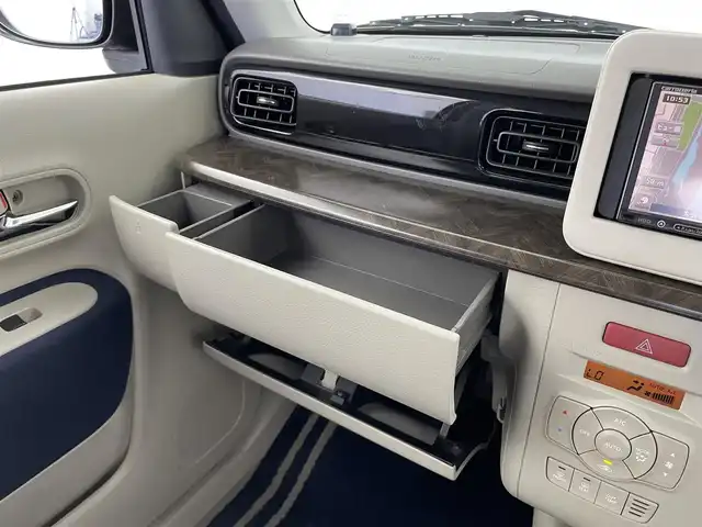 スズキ ラパン モード 大分県 2019(令1)年 2.8万km ピュアホワイトP 衝突軽減ブレーキ/社外HDDナビゲーション/・ワンセグTV/CD/DVD/横滑り防止装置/コーナーセンサー/シートヒーター/キセノンライト/ETC/アイドリングストップ/プッシュスタート/スマートキー/純正HIDヘッドライト/純正フロアマット