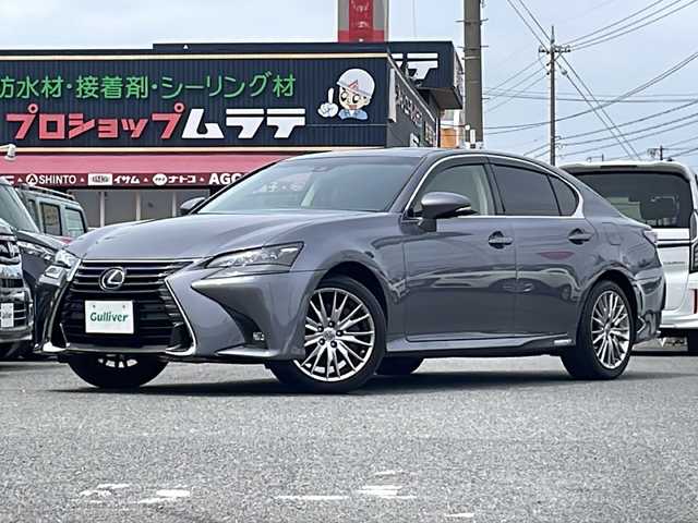 レクサス ＧＳ 300h バージョンL 愛知県 2015(平27)年 7.2万km マーキュリーグレーマイカ /ナビ/フルセグTV/BT/CD/DVD//マークレビンソン(プレミアムサウンドシステム)//ビルトインETC2.0//三眼フルLEDライト/オートライト/オートハイビーム//LEDフォグランプ/ヘッドライトウォッシャー//ヘッドアップディスプレイ//ムーンルーフ(チルド＆スライド式)//ベージュ本革シート/シートヒーター/シートベンチレーター//クリアランスソナー//パワーシート/メモリーシート//PCS/ACC/LKA/BSM//コンビステア/ステアスイッチ/パドルS/ステアヒーター//AC100V電源//純正18インチAW//純正フロアマット//純正ドアバイザー//スペアキー(カード＋スマートキー)//取扱説明書