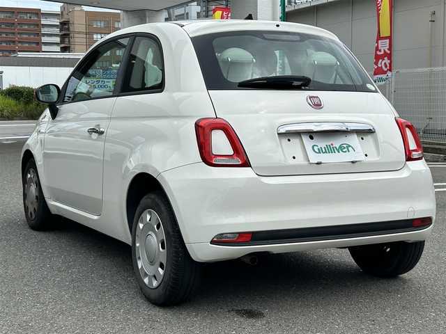 フィアット ５００ ツインエア ポップ 福岡県 2018(平30)年 5.2万km ビアンコ・ガーラ SDナビ（フルセグTV・Bluetooth・DVD）/ETC/USB入力端子/ミュージックプレイヤー接続（AUX）/純正フロアマット/フォグランプ/取扱説明書/保証書/パワーステアリング/パワーウィンドウ/自家用車/ACエアコン/エアバック（運転席・助手席）