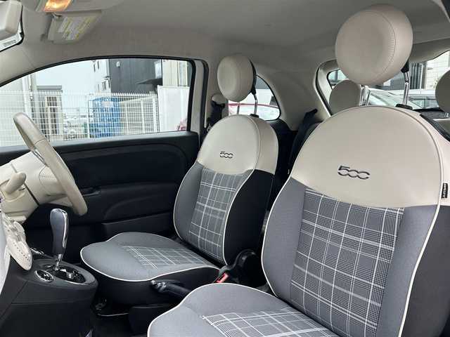 フィアット ５００ ツインエア ポップ 福岡県 2018(平30)年 5.2万km ビアンコ・ガーラ SDナビ（フルセグTV・Bluetooth・DVD）/ETC/USB入力端子/ミュージックプレイヤー接続（AUX）/純正フロアマット/フォグランプ/取扱説明書/保証書/パワーステアリング/パワーウィンドウ/自家用車/ACエアコン/エアバック（運転席・助手席）