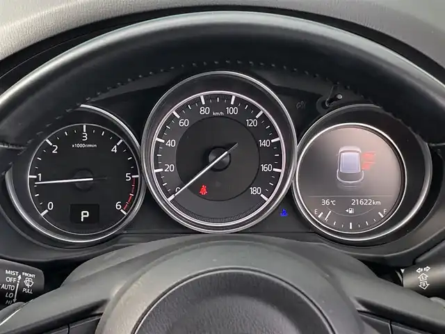 マツダ ＣＸ－５ XD プロアクティブ 香川県 2018(平30)年 2.2万km スノーフレイクホワイトパールマイカ 登録時走行距離：21662km/メーカー純正ナビ/　CD DVD BT フルセグTV/全方位カメラ/衝突被害軽減装置/レーンキープアシスト/レーダークルーズコントロール/クリアランスソナー/ヘッドアップディスプレイ/ブラインドスポットモニター/アイドリングストップ/横滑り防止装置/LEDヘッドライト/オートライト/フォグランプ/MTモード付AT/電子パーキングブレーキ/パワーシート/シートヒーター/シートメモリ/革巻きステアリング/ステアリングスイッチ/ステアリングヒーター/ETC/ドライブレコーダー/プッシュスタート/スマートキー/スペアキー×2