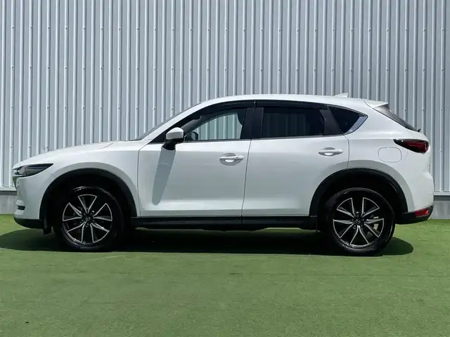 マツダ ＣＸ－５ XD プロアクティブ 香川県 2018(平30)年 2.2万km スノーフレイクホワイトパールマイカ 登録時走行距離：21662km/メーカー純正ナビ/　CD DVD BT フルセグTV/全方位カメラ/衝突被害軽減装置/レーンキープアシスト/レーダークルーズコントロール/クリアランスソナー/ヘッドアップディスプレイ/ブラインドスポットモニター/アイドリングストップ/横滑り防止装置/LEDヘッドライト/オートライト/フォグランプ/MTモード付AT/電子パーキングブレーキ/パワーシート/シートヒーター/シートメモリ/革巻きステアリング/ステアリングスイッチ/ステアリングヒーター/ETC/ドライブレコーダー/プッシュスタート/スマートキー/スペアキー×2