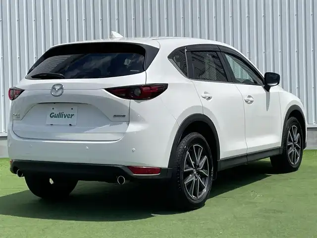 マツダ ＣＸ－５ XD プロアクティブ 香川県 2018(平30)年 2.2万km スノーフレイクホワイトパールマイカ 登録時走行距離：21662km/メーカー純正ナビ/　CD DVD BT フルセグTV/全方位カメラ/衝突被害軽減装置/レーンキープアシスト/レーダークルーズコントロール/クリアランスソナー/ヘッドアップディスプレイ/ブラインドスポットモニター/アイドリングストップ/横滑り防止装置/LEDヘッドライト/オートライト/フォグランプ/MTモード付AT/電子パーキングブレーキ/パワーシート/シートヒーター/シートメモリ/革巻きステアリング/ステアリングスイッチ/ステアリングヒーター/ETC/ドライブレコーダー/プッシュスタート/スマートキー/スペアキー×2