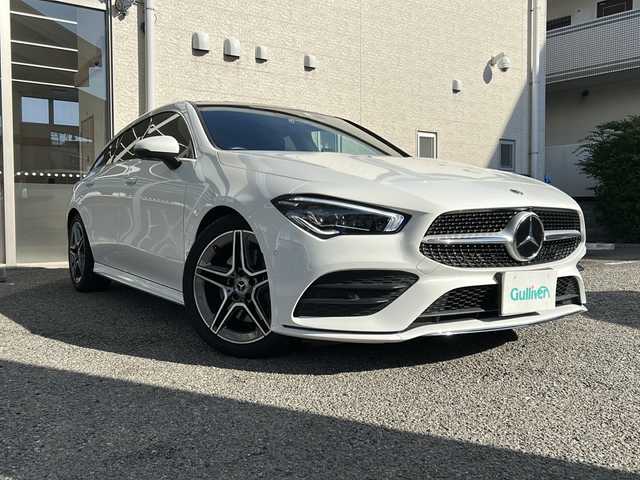 メルセデス・ベンツ Ｍ・ベンツ ＣＬＡ２００ｄ Sブレーク AMGライン 兵庫県 2023(令5)年 1.7万km ポーラホワイト 純正メーカーメモリナビ/  Bluetooth/USB/AM/FM/フルセグテレビ(走行中視聴可能)/純正ビルトインETC2.0/前後ドライブレコーダー/アラウンドビューモニター/ヘッドアップディスプレイ/サンルーフ/パドルシフト/パワーバックドア/パワーシート（D+N席）/シートヒーター（D+N席）/シートメモリ/アイドリングストップ/パーキングアシスト/アダプティブクルーズコントロール/アンチロック・ブレーキ・システム/レーンキープアシスト/前後コーナーセンサー/横滑り防止装置/盗難防止装置/衝突被害軽減システム/パワーステアリング/パワーウィンドウ/純正フロアマット/純正アルミホイール/スマートキー/スペアキー（1本）/エアバッグ（W+サイド）/カーテンエアバッグ/保証書/取扱説明書