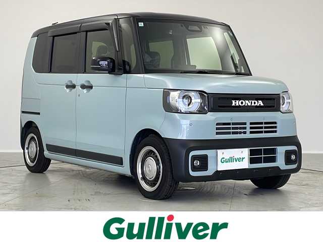 ホンダ Ｎ ＢＯＸ JOY ターボ 茨城県 2024(令6)年 0.7万km フィヨルドミストパール 純正９型ナビ　フルセグＴＶ　両側電動スライドドア　シートヒーター　アダプティブクルーズコントロール　ビルトインＥＴＣ　スマートキー　衝突軽減ブレーキ　ドラレコ　全周囲カメラ　パーキングセンサー　禁煙車