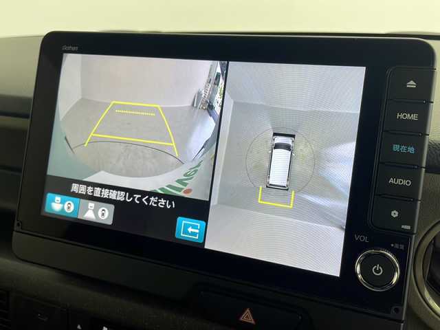 ホンダ Ｎ ＢＯＸ JOY ターボ 茨城県 2024(令6)年 0.7万km フィヨルドミストパール 純正９型ナビ　フルセグＴＶ　両側電動スライドドア　シートヒーター　アダプティブクルーズコントロール　ビルトインＥＴＣ　スマートキー　衝突軽減ブレーキ　ドラレコ　全周囲カメラ　パーキングセンサー　禁煙車