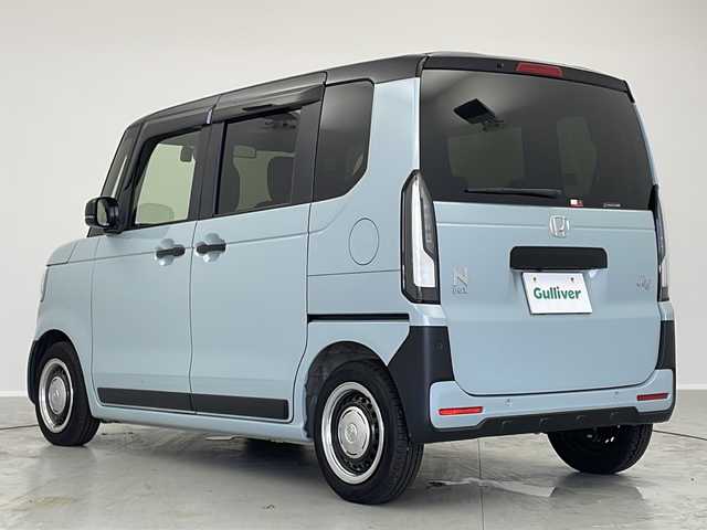 ホンダ Ｎ ＢＯＸ JOY ターボ 茨城県 2024(令6)年 0.7万km フィヨルドミストパール 純正９型ナビ　フルセグＴＶ　両側電動スライドドア　シートヒーター　アダプティブクルーズコントロール　ビルトインＥＴＣ　スマートキー　衝突軽減ブレーキ　ドラレコ　全周囲カメラ　パーキングセンサー　禁煙車