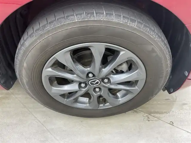 マツダ デミオ 15Sツーリング 岡山県 2018(平30)年 4.2万km ソウルレッドクリスタルM 純正ナビ/・FM/AM/Bluetooth/フルセグ/CD/DVD/360°カメラ/シートヒーター/ETC/衝突軽減ブレーキ/レーンキープアシスト/レーダークルーズコントロール/コーナーセンサー/BSM/MTモード付シフト/LEDヘッドライト/フォグライト/純正15インチアルミ/純正フロアマット