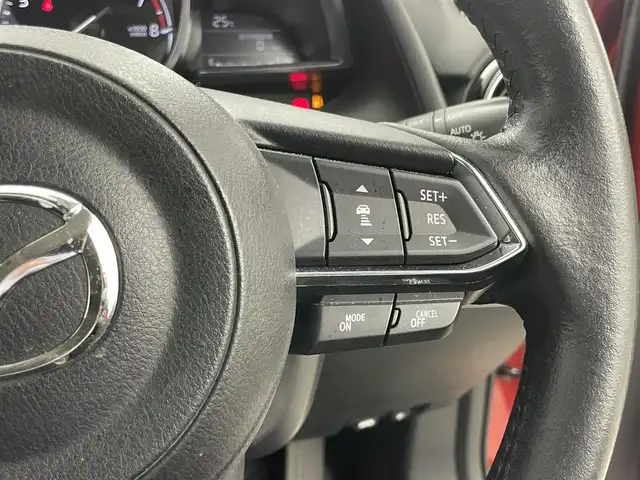 マツダ デミオ 15Sツーリング 岡山県 2018(平30)年 4.2万km ソウルレッドクリスタルM 純正ナビ/・FM/AM/Bluetooth/フルセグ/CD/DVD/360°カメラ/シートヒーター/ETC/衝突軽減ブレーキ/レーンキープアシスト/レーダークルーズコントロール/コーナーセンサー/BSM/MTモード付シフト/LEDヘッドライト/フォグライト/純正15インチアルミ/純正フロアマット