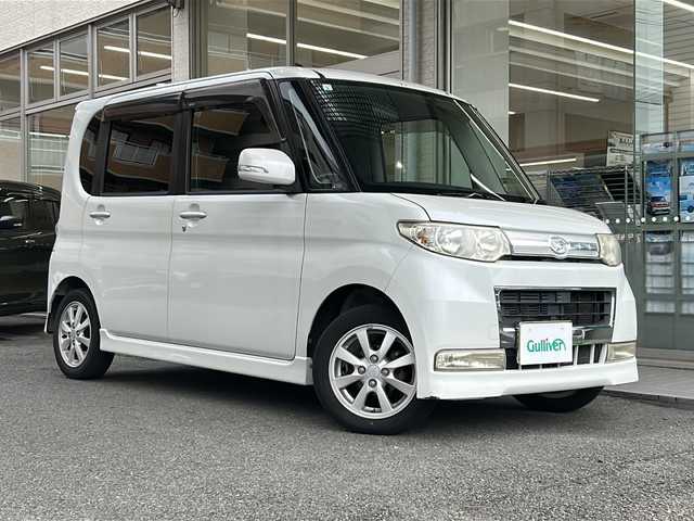 ダイハツ タント カスタム X 高知県 2009(平21)年 9.6万km パールホワイトⅢ