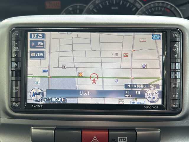 ダイハツ タント カスタム X 高知県 2009(平21)年 9.6万km パールホワイトⅢ