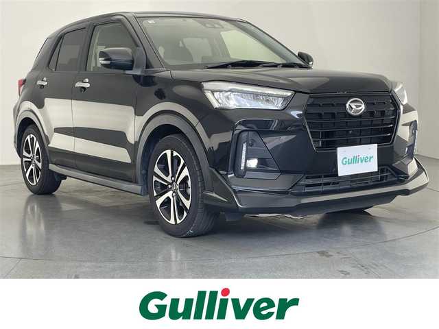 ダイハツ ロッキー G 愛知県 2020(令2)年 5.9万km ブラックマイカメタリック 純１０型ＤＡナビ　フルセグＴＶ　Ｂｌｕｅｔｏｏｔｈ　全方位カメラ　純正エアロ　ＥＴＣ　ナビ連動ドラレコ　追従クルコン　シートヒーター　衝突軽減　ＬＥＤヘッドライト　プッシュスタート　スマートキー　禁煙