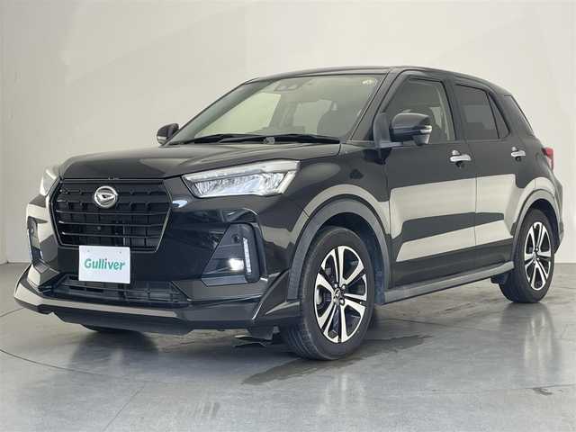 ダイハツ ロッキー G 愛知県 2020(令2)年 5.9万km ブラックマイカメタリック 純１０型ＤＡナビ　フルセグＴＶ　Ｂｌｕｅｔｏｏｔｈ　全方位カメラ　純正エアロ　ＥＴＣ　ナビ連動ドラレコ　追従クルコン　シートヒーター　衝突軽減　ＬＥＤヘッドライト　プッシュスタート　スマートキー　禁煙