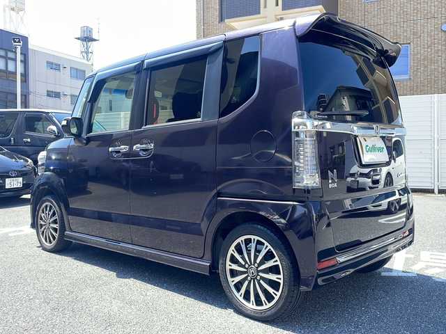 ホンダ Ｎ ＢＯＸ カスタム G ターボ Lパッケージ 広島県 2016(平28)年 16万km プレミアムベルベットパープル・パール