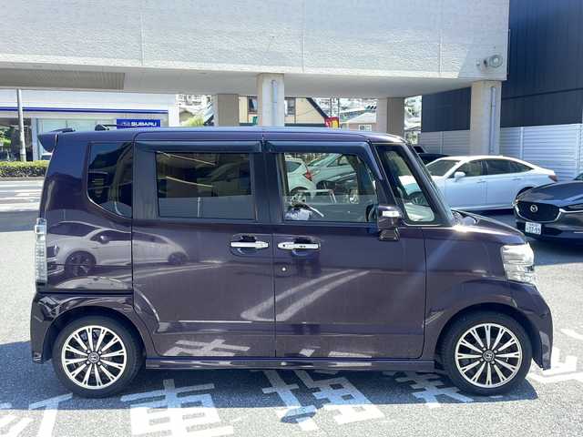 ホンダ Ｎ ＢＯＸ カスタム G ターボ Lパッケージ 広島県 2016(平28)年 16万km プレミアムベルベットパープル・パール