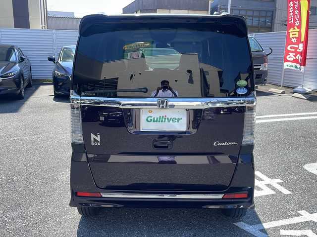 ホンダ Ｎ ＢＯＸ カスタム G ターボ Lパッケージ 広島県 2016(平28)年 16万km プレミアムベルベットパープル・パール