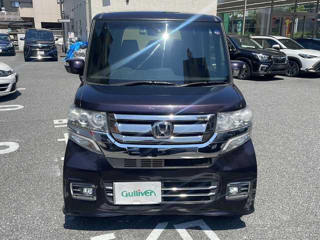 ホンダ Ｎ ＢＯＸ カスタム G ターボ Lパッケージ 広島県 2016(平28)年 16万km プレミアムベルベットパープル・パール