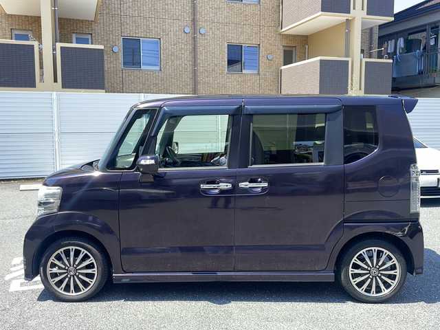ホンダ Ｎ ＢＯＸ カスタム G ターボ Lパッケージ 広島県 2016(平28)年 16万km プレミアムベルベットパープル・パール