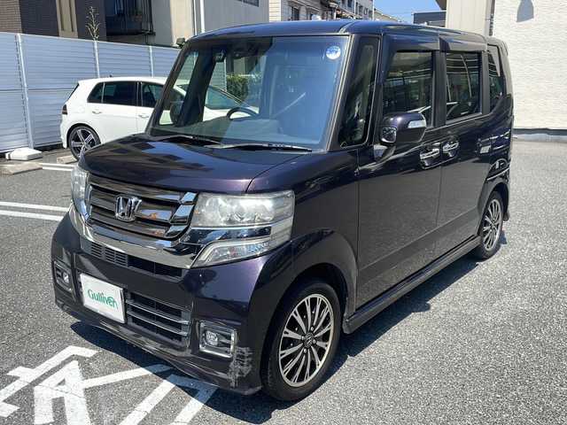 ホンダ Ｎ ＢＯＸ カスタム G ターボ Lパッケージ 広島県 2016(平28)年 16万km プレミアムベルベットパープル・パール