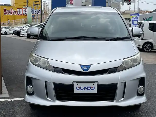 トヨタ エスティマ ハイブリッド アエラス 千葉県 2012(平24)年 12.4万km シルバーM (株)IDOMが運営する【じしゃロン八千代店】の自社ローン専用車両になります。/こちらは現金またはオートローンご利用時の価格です。自社ローンご希望の方は別途その旨お申付け下さい/両側パワースライドドア/フルセグTVカーナビ/Bluetoothオーディオ対応