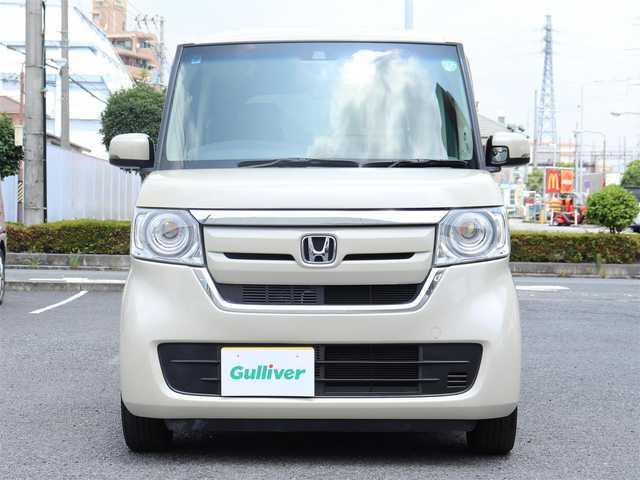 ホンダ Ｎ ＢＯＸ G L ホンダセンシング 神奈川県 2019(令1)年 4.1万km プレミアムアイボリーパールⅡ ホンダセンシング/純正メモリナビ/フルセグテレビ/バックカメラ/ドラレコ（前）/アイドリングストップ/アダプティブクルーズコントロール/ドアバイザー/プッシュスタート/両側パワースライドドア/イージークローザー（運転席側）/ETC/LEDヘッドライト/保証書/取説、ナビ説/記録簿(R2.3.4.5)/スペアスマートキー