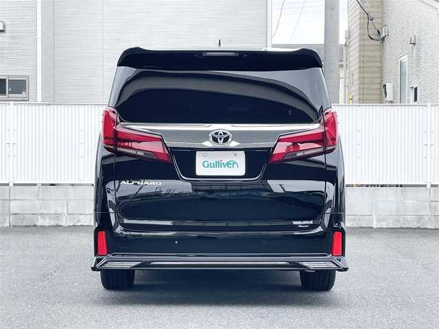 トヨタ アルファード S Cパッケージ 栃木県 2021(令3)年 0.4万km ブラック ワンオーナー/TRDエアロ/デジタルインナーミラー/純正ディスプレイオーディオ/純正フリップダウンモニター/フルセグTV・DVD再生/バックカメラ/BSM/レザーシート・パワーシート/シートヒーター・エアーシート/3眼LEDヘッドライト/両側パワースライドドア/パワーバックドア/レーダークルーズコントロール/ビルトインETC2.0/ドライブレコーダー前後/スマートキー/取扱説明書/保証書/スペアキー１