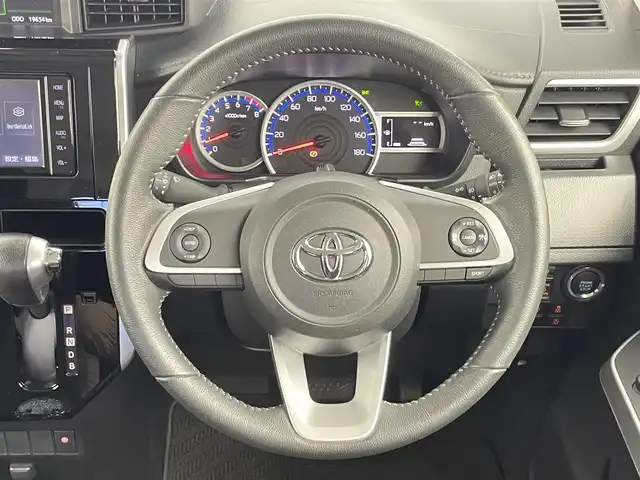 トヨタ ルーミー カスタムG－T 千葉県 2021(令3)年 2万km ブラックマイカメタリック スマートアシスト/・衝突軽減ブレーキ/・車線逸脱警報/・ふらつき警報/・コーナーセンサー/純正7インチSDナビ/CD MSV BT フルセグ/両側パワースライドドア/レーダークルーズコントロール/LEDオートライト/パーキングスイッチ/ブレーキホールド/プッシュスタート/スマートキー/ETC