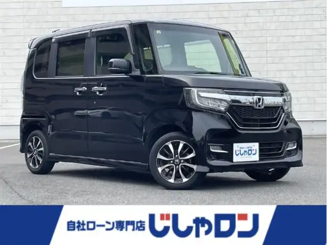 ホンダ Ｎ ＢＯＸ カスタム G L 岡山県 2018(平30)年 11.3万km クリスタルブラックパール (株)IDOMが運営する【じしゃロン岡山店】の自社ローン専用車両になります。こちらは現金またはオートローンご利用時の価格です。自社ローンご希望の方は別途その旨お申付け下さい/スマートキー/プッシュスタート/片側パワースライドドア/ETC/Bluetooth/バックカメラ/純正14インチAW