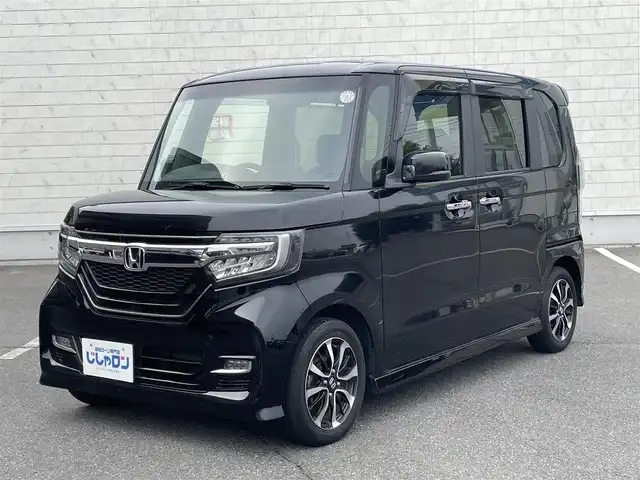 ホンダ Ｎ ＢＯＸ カスタム G L 岡山県 2018(平30)年 11.3万km クリスタルブラックパール (株)IDOMが運営する【じしゃロン岡山店】の自社ローン専用車両になります。こちらは現金またはオートローンご利用時の価格です。自社ローンご希望の方は別途その旨お申付け下さい/スマートキー/プッシュスタート/片側パワースライドドア/ETC/Bluetooth/バックカメラ/純正14インチAW
