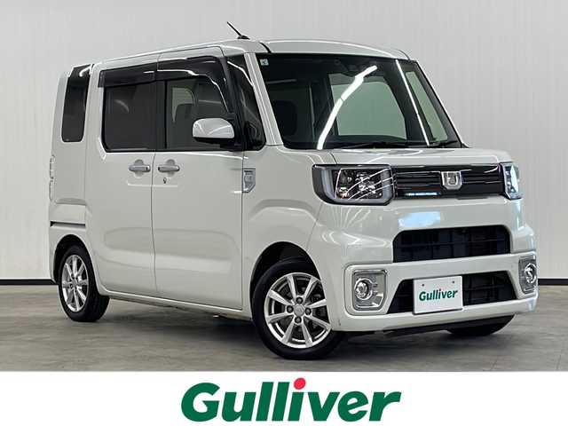 ダイハツ ウェイク L リミテッド SAⅢ 長崎県 2019(令1)年 6.2万km パールホワイトⅢ 純正メモリナビ/（フルセグ/CD/DVD/Bluetooth）/アラウンドビューモニター/両側パワースライドドア/衝突軽減ブレーキ/横滑り防止装置/ドライブレコーダー/ETC/オートライト/オートマチックハイビーム/純正14インチアルミホイール/電動格納ミラー/ドアバイザー