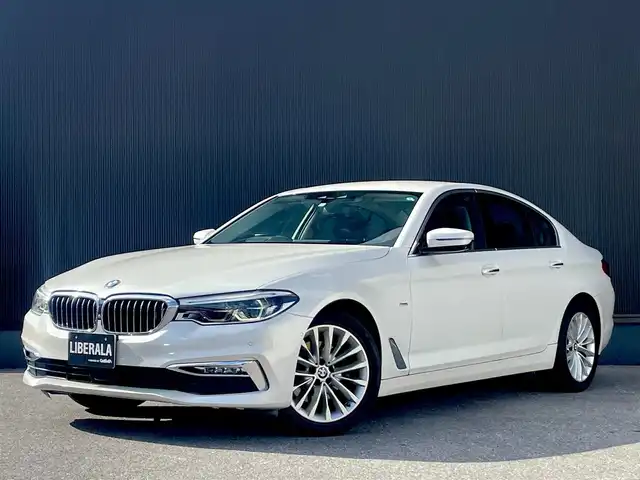 ＢＭＷ ５２３ｄ ラグジュアリー 栃木県 2017(平29)年 5.1万km アルピンホワイトⅢ ACC/HUD/純正ナビ/フルセグ/全方位カメラ/電動リアゲート/ミラー型ETC/オートライト/純正18インチAW