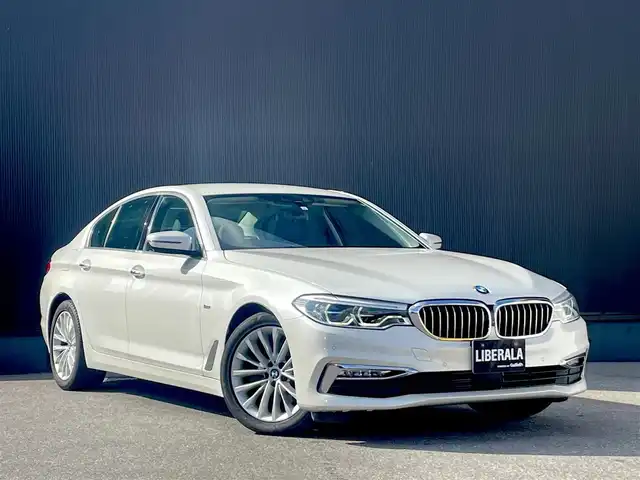 ＢＭＷ ５２３ｄ ラグジュアリー 栃木県 2017(平29)年 5.1万km アルピンホワイトⅢ ACC/HUD/純正ナビ/フルセグ/全方位カメラ/電動リアゲート/ミラー型ETC/オートライト/純正18インチAW