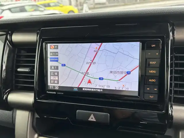 スズキ ハスラー Jスタイル Ⅱ 愛媛県 2017(平29)年 2.7万km クールカーキパールメタリック/ホワイト2トーンルーフ 純正7型ナビ/アイドリングストップ/前席シートヒーター/衝突被害軽減装置/車線逸脱防止装置/ヒートミラー/電格ミラー/純正ドアバイザー/オートライト/純正フロアマット/ETC/シガーソケット/ISOFIX/テレビキャンセラー/ステアリングリモコン/現状サマー(純正AW）(165/60/R15)/BRIDGESTONE NEWNO