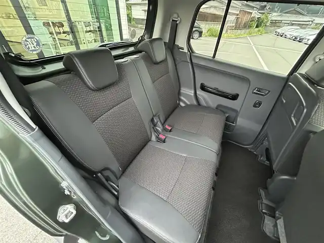 スズキ ハスラー Jスタイル Ⅱ 愛媛県 2017(平29)年 2.7万km クールカーキパールメタリック/ホワイト2トーンルーフ 純正7型ナビ/アイドリングストップ/前席シートヒーター/衝突被害軽減装置/車線逸脱防止装置/ヒートミラー/電格ミラー/純正ドアバイザー/オートライト/純正フロアマット/ETC/シガーソケット/ISOFIX/テレビキャンセラー/ステアリングリモコン/現状サマー(純正AW）(165/60/R15)/BRIDGESTONE NEWNO