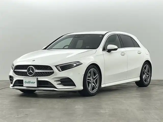 メルセデス・ベンツ Ａ１８０ セダン スタイル 福島県 2018(平30)年 5.4万km ポーラホワイト 純正メモリーナビ/・フルセグTV/BT/FM/AM/・ドライブレコーダー/・バックカメラ/ハーフレザーシート/・シートヒーター/・パワーシート/革張ステアリング/・クルーズコントロール追従あり/・パドルシフト/・レーンキープアシスト/USB充電ポート/ブラインドスポットモニター/電子パーキング/LEDヘッドライト/・オートライト/・ヘッドライトレベライザー/コーナーセンサー/パークトロニックセンサー/純正18インチAW