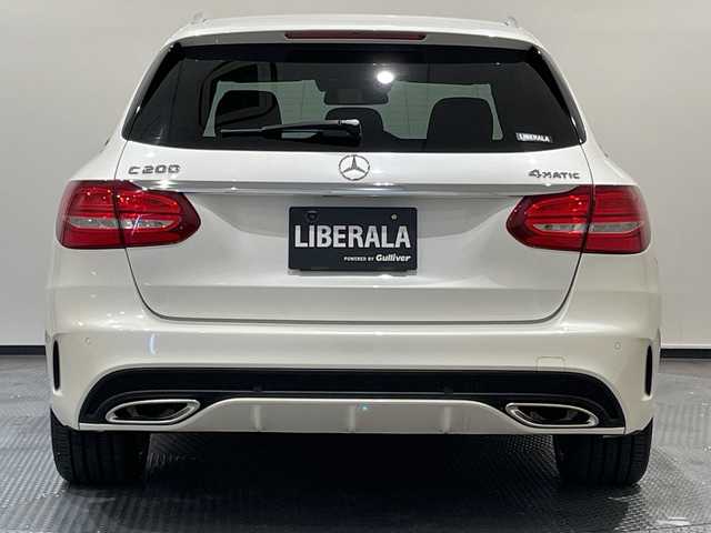 メルセデス・ベンツ Ｃ２００ 4マチック SW スポーツ本革 新潟県 2018(平30)年 4.1万km ダイヤモンドホワイト オプション装備/レーダーセーフティパッケージ/・アクティブブレーキアシスト（歩行者検知機能付）/・リアCPA（被害軽減ブレーキ付後方衝突軽減システム）/・PRE-SAFE/・アクティブレーンキーピングアシスト/・アクティブブラインドスポットアシスト/・ディスタンスパイロットディストロニック/・ステアリングパイロット/・チャイルドセーフティシートセンサー（助手席）/標準装備/純正ナビ（フルセグTV、CD、ミュージックサーバー、Bluetooth、USB）/バックカメラ/LEDヘッドライト、LEDリヤコンビネーションランプ/純正１８インチアルミ/本革シート/シートヒーター/パワーシート/アンビエントライト/純正フロアマット